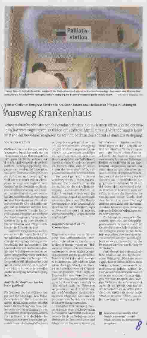 Vorschauseite 1: Ausweg Krankenhaus