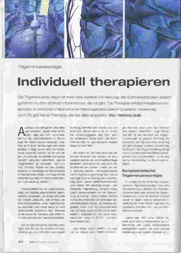 Vorschauseite 1: Individuell therapieren