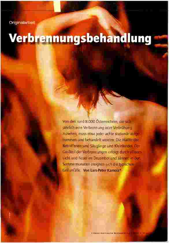Vorschauseite 1: Verbrennungsbehandlung