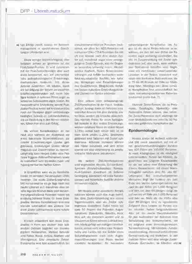 Vorschauseite 3: Herpes zoster