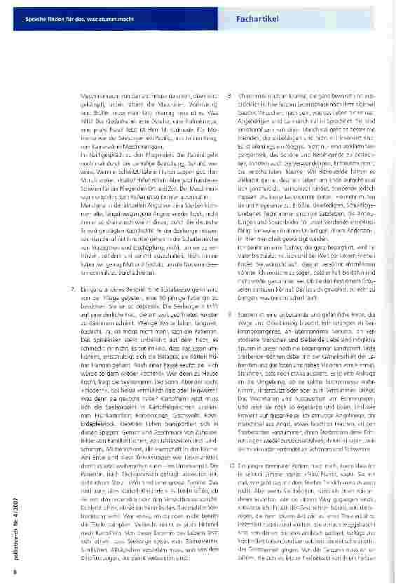 Vorschauseite 2: Sprache finden für das, was stumm macht