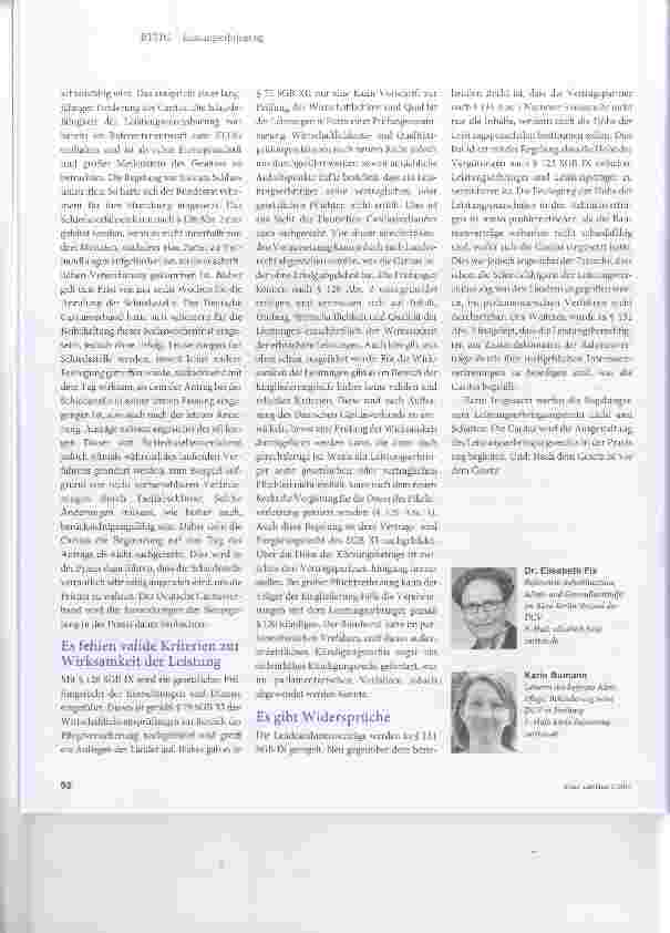 Vorschauseite 3: Nach dem Gesetz ist vor dem Gesetz