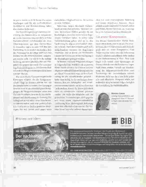 Vorschauseite 4: Damit der Preiskampf nicht auf dem Rücken des Personals ausgetragen wird