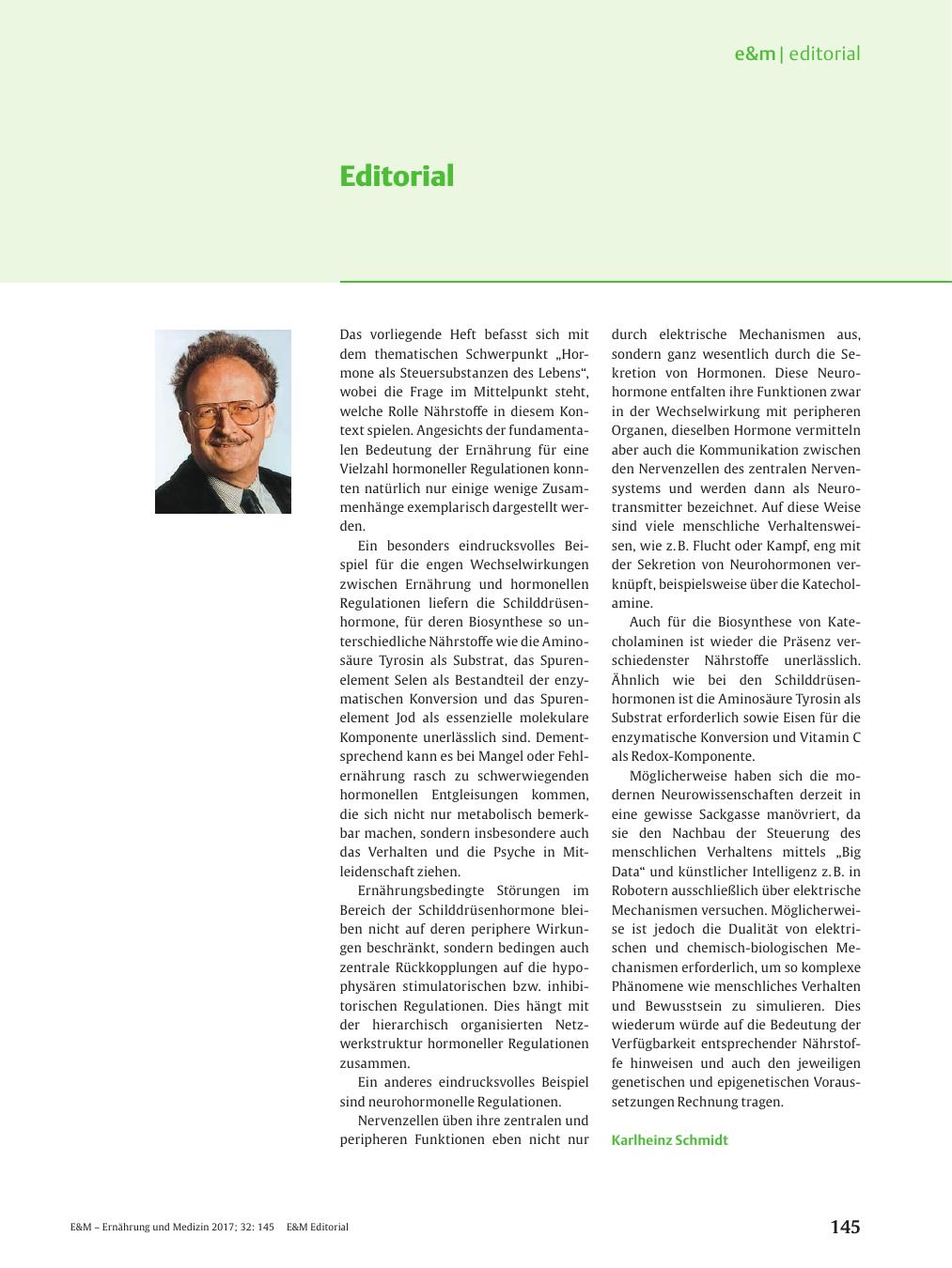 Vorschauseite 1: Editorial