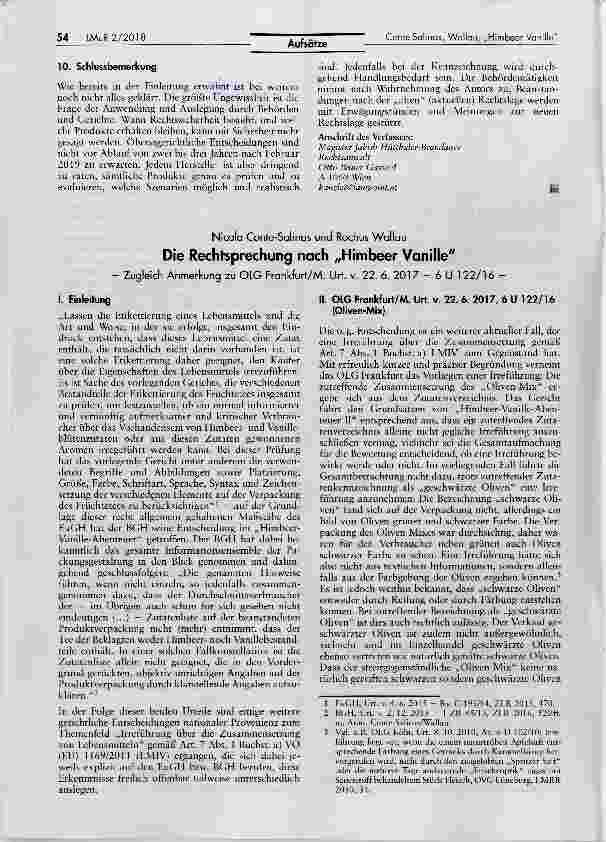 Vorschauseite 6: Status quo und Zukunftsaussichten für Lebensmittel für besondere medizinische Zwecke (Bilanzierte Diäten) Eine Bestandaufnahme