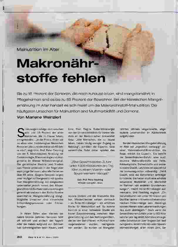 Vorschauseite 1: Makronährstoffe fehlen