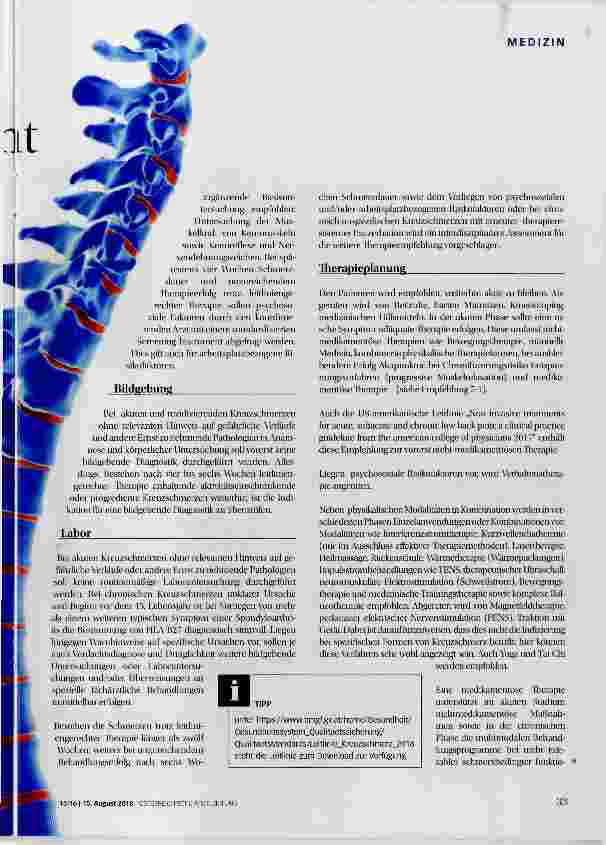 Vorschauseite 2: Neue Leitlinie veröffentlichen