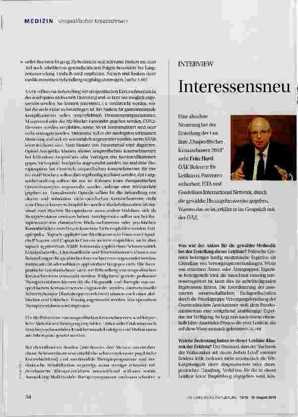 Vorschauseite 3: Neue Leitlinie veröffentlichen