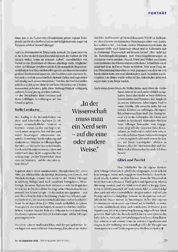 Vorschauseite 2: Dem Geheimnis der Tetraploidie auf der Spur