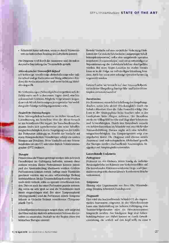 Vorschauseite 2: Erkrankungen des Mittelohres