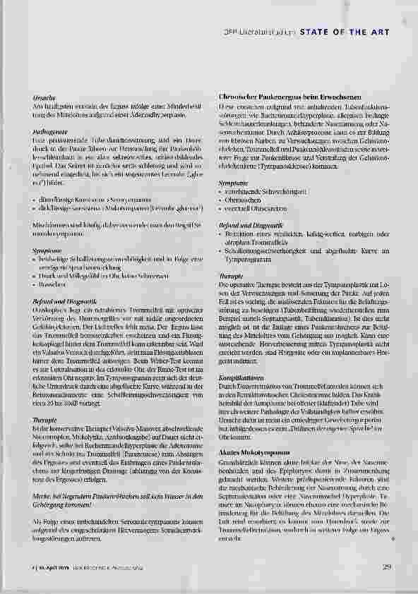 Vorschauseite 4: Erkrankungen des Mittelohres