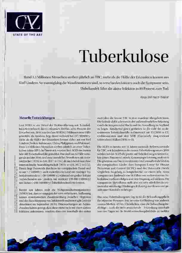 Vorschauseite 1: Tuberkulose