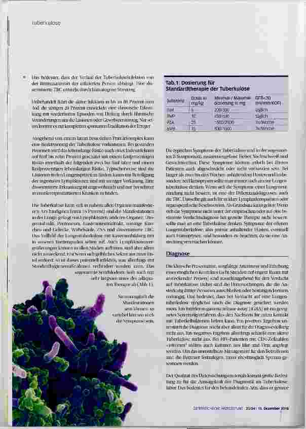 Vorschauseite 3: Tuberkulose