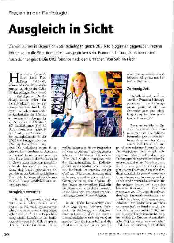 Vorschauseite 1: Ausgleich in Sicht