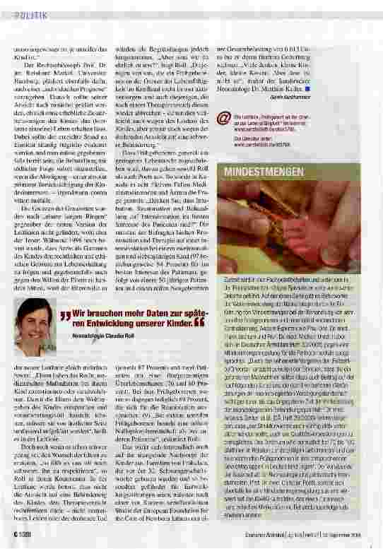 Vorschauseite 4: Eine „Handvoll Mensch