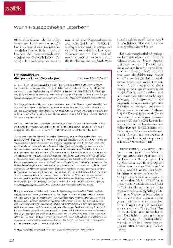 Vorschauseite 3: und wer denkt an die Patienten???