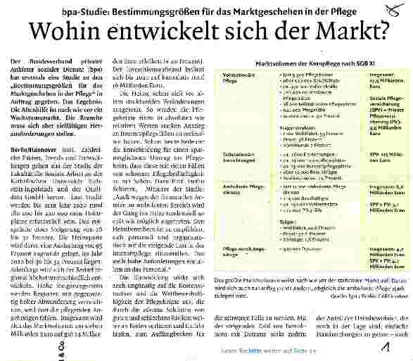 Vorschauseite 1: Wohin entwickelt sich der Markt?