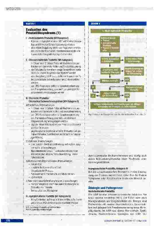 Vorschauseite 2: Prostatitis und männliches Beckenschmerzsyndrom