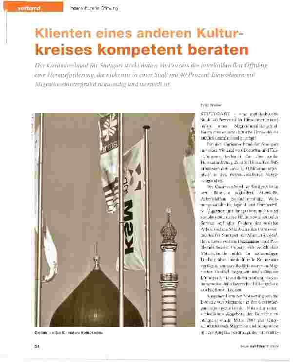Vorschauseite 1: Klienten eines anderen Kulturkreises kompetent beraten