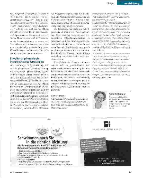 Vorschauseite 3: Die Pflegekraft von morgen ist vielseitig einsetzbar