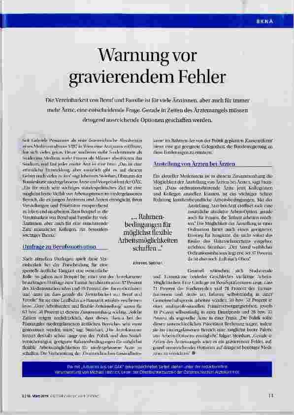 Vorschauseite 1: Warnung vor gravierendem Fehler