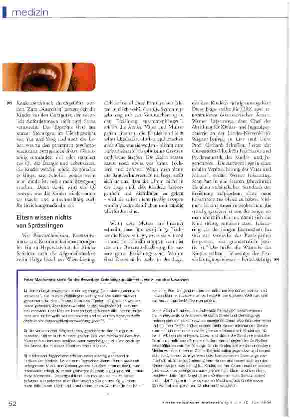Vorschauseite 3: Die Tyrannei der Kinder