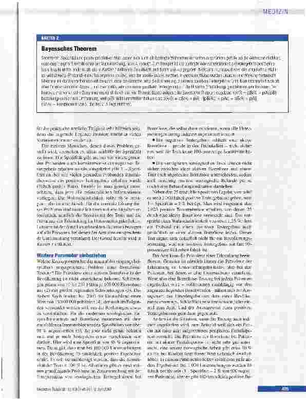 Vorschauseite 3: ÜBERSICHTSARBEITAnforderungen und Bewertung der Ergebnisse von Laboruntersuchungen