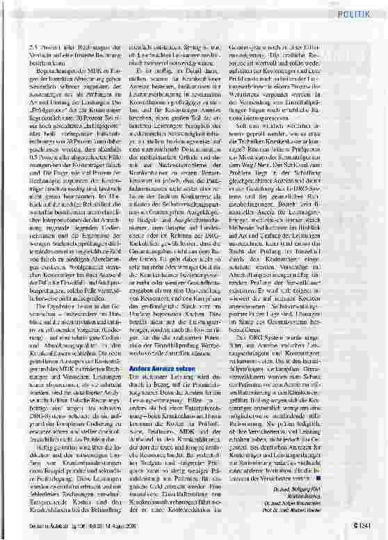 Vorschauseite 2: Unberechtigte Vorwürfe