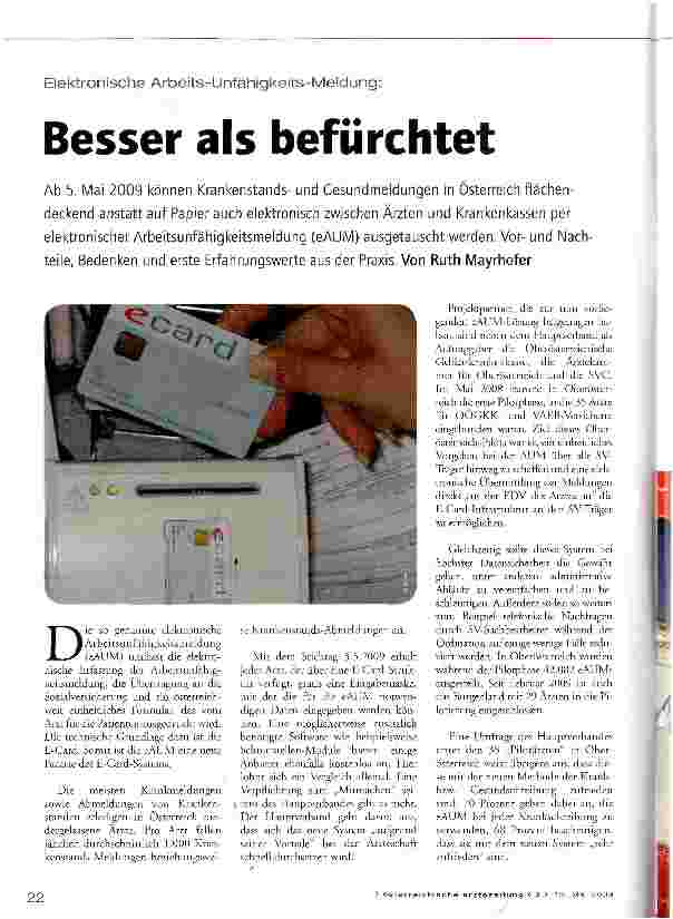 Vorschauseite 1: Besser als befürchtet