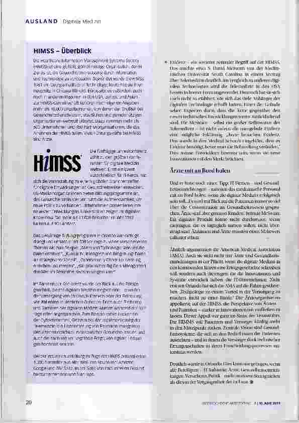 Vorschauseite 3: Künstliche Intelligenz als neue Hoffnung?