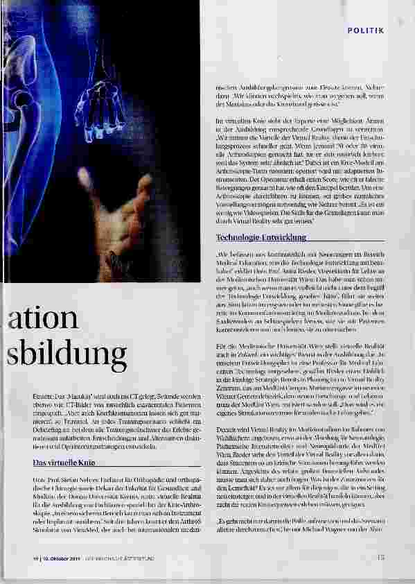 Vorschauseite 2: Simulation in der Ausbildung