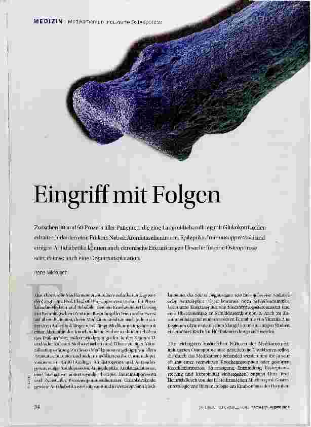 Vorschauseite 1: Eingriff mit Folgen