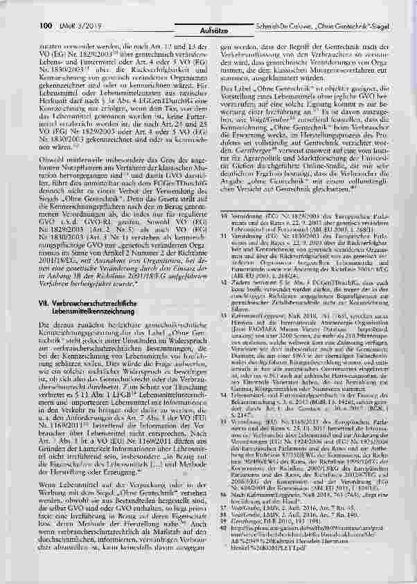 Vorschauseite 4: Ohne Gentechnik-Siegel als Irreführung des Verbrauchers