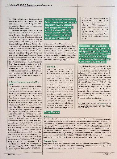 Vorschauseite 4: Zwangsbehandlung in der Betreuungseinrichtung