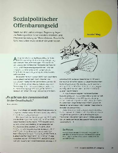 Vorschauseite 1: Sozialpolitischer Offenbarungseid