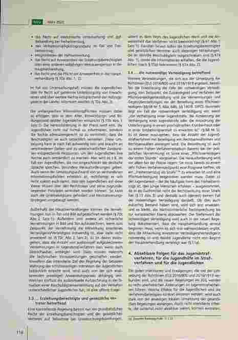 Vorschauseite 4: Bernd Holthusen, Annemarie Schmoll Neues im Jugendgerichtsgesetz - Folgen für die Jugendlichen und die Jugendhilfe im Strafverfahren