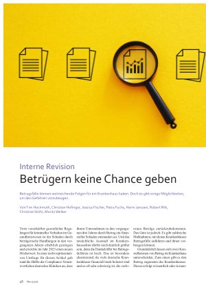 Vorschauseite 1: Interne Revision Betrügern keine Chance geben