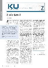 Vorschauseite 1: Z wie Gen Z
