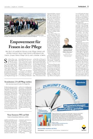 Vorschauseite 1: Empowerment für Frauen in der Pflege