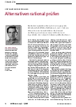 Vorschauseite 1: Alternativen rational prüfen