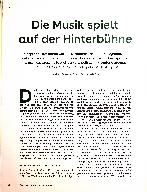 Vorschauseite 1: Die Musik spielt auf der Hinterbühne.