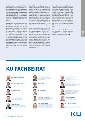 Vorschauseite 2: 67. Jahrestagung des VKD Ein herzlicher Dank an alle Beteiligten!