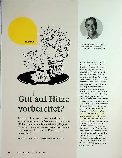 Vorschauseite 1: Gut auf Hitze vorbereitet?