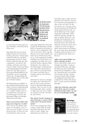 Vorschauseite 3: Gesund über neunzig werden