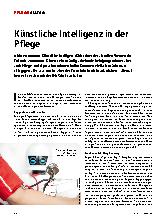 Vorschauseite 1: Künstliche Intelligenz in der Pflege