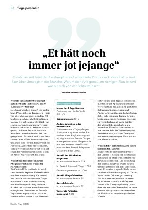 Vorschauseite 1: „Et hätt noch immer jot jejange“