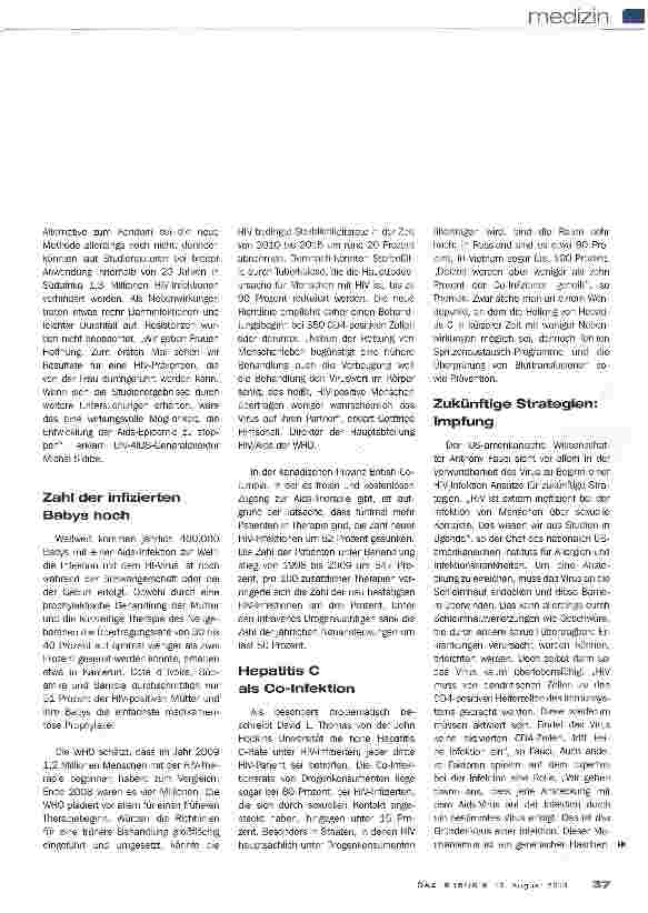 Vorschauseite 2: Status quo und Ausblick