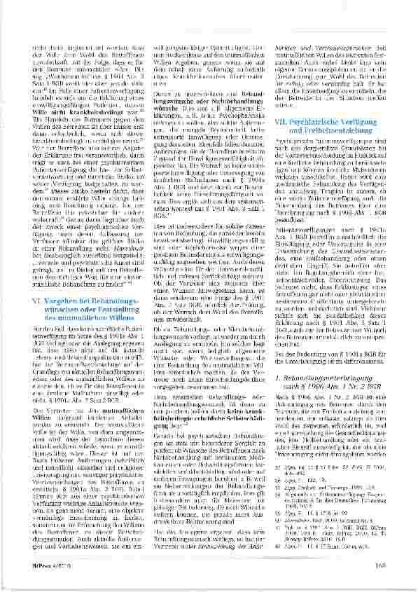 Vorschauseite 5: Psychiatrische Patientenverfügung nach dem 3. Betreuungsrechtsänderungsgesetz