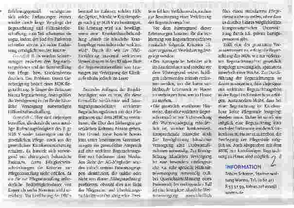 Vorschauseite 2: Kürzere Fristen - bessere Überleitung