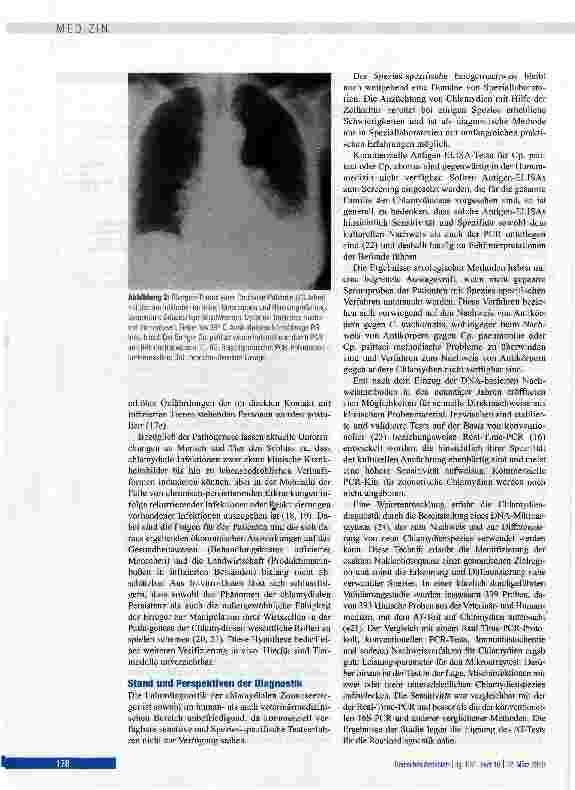 Vorschauseite 5: Chlamydiale Zoonosen